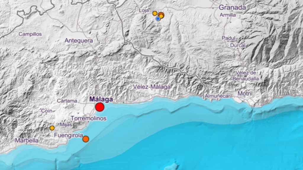 Últimos terremotos en Andalucía.