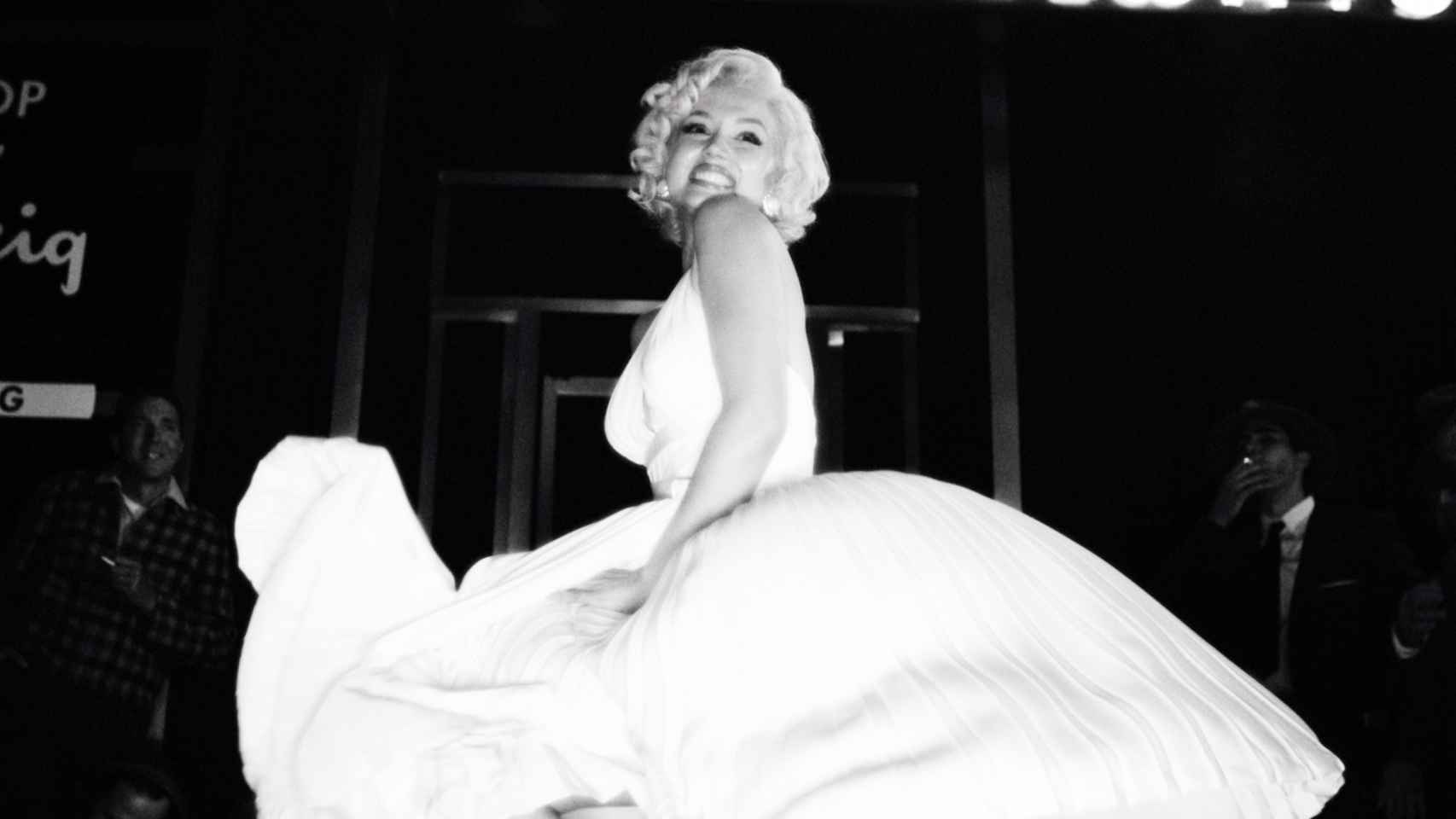 Ana de Armas en el papel de Marilyn Monroe en 'Blonde'.