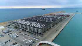 Vista de la terminal de Grimaldi donde se instalará la segunda planta fotovoltaica. EE