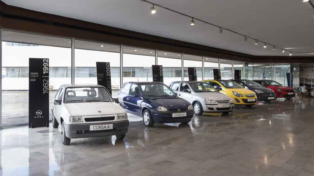 Todas las generaciones del Opel Corsa.