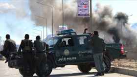 La policía de Kabul.