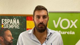 Antelo, líder de Vox en el Ayuntamiento de Murcia.