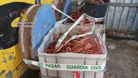 Cae en Cuenca una banda criminal acusada de robar más de 15 toneladas de cable de cobre