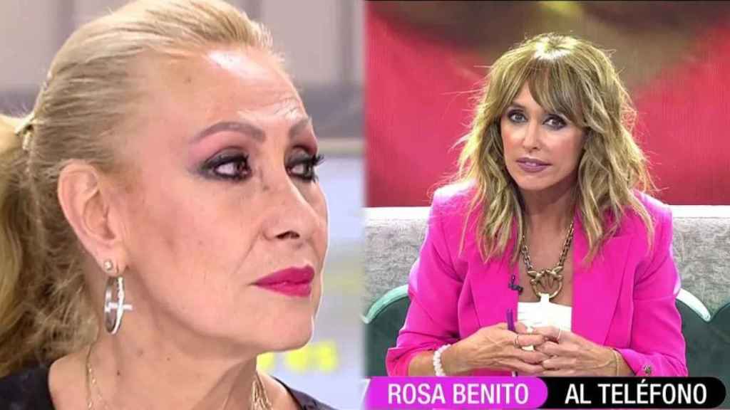 Rosa Benito intervino en ‘Fiesta’ en una conversación telefónica