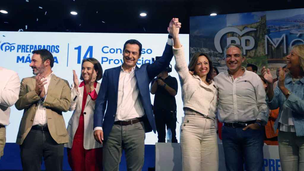 Clausura del Congreso del PP de Málaga este pasado sábado.