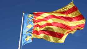 Imagen de archivo bandera Comunidad Valenciana