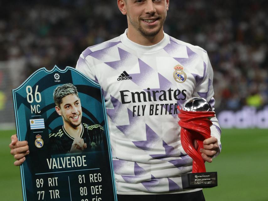 Fede Valverde, mejor jugador del mes de La Liga