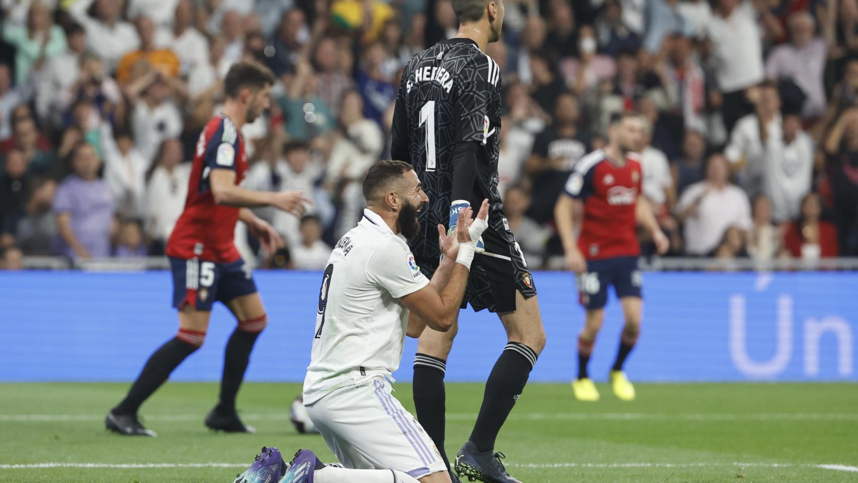 Rodada 16: Osasuna-Real Madrid: O Real Madrid arranca empate