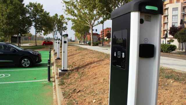 Puntos de recarga de vehículos eléctricos en La Aldehuela