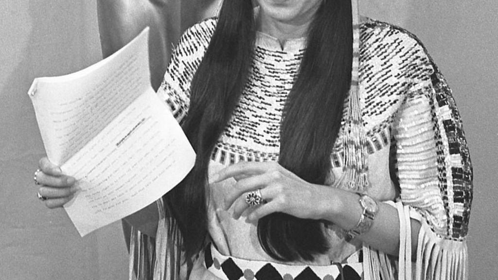 Sacheen Littlefeather en la gala de los Óscar de 1973