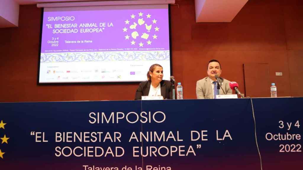 Simposio ‘El bienestar animal de la sociedad europea’, en Talavera de la Reina (Toledo). Foto: JCCM.