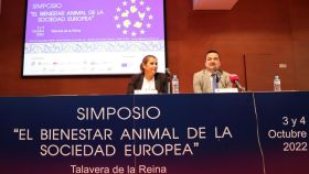 Simposio ‘El bienestar animal de la sociedad europea’, en Talavera de la Reina (Toledo). Foto: JCCM.