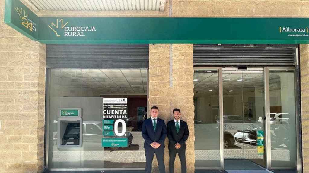 La nueva oficina de Eurocaja Rural en Alboraia.