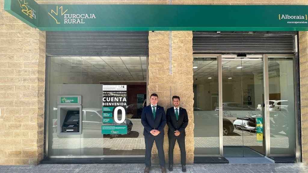 La nueva oficina de Eurocaja Rural en Alboraia.