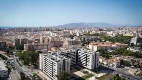 Vistas de Málaga capital.