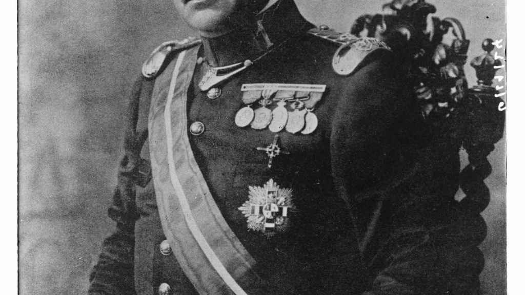 Retrato del dictador Miguel Primo de Rivera.
