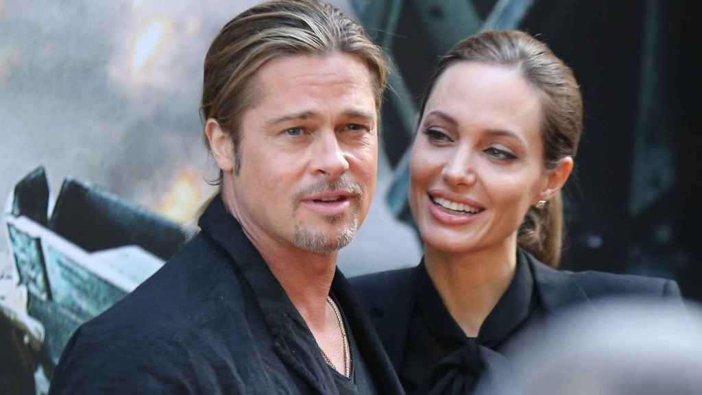Angelina Jolie y Brad Pitt en una imagen de archivo.