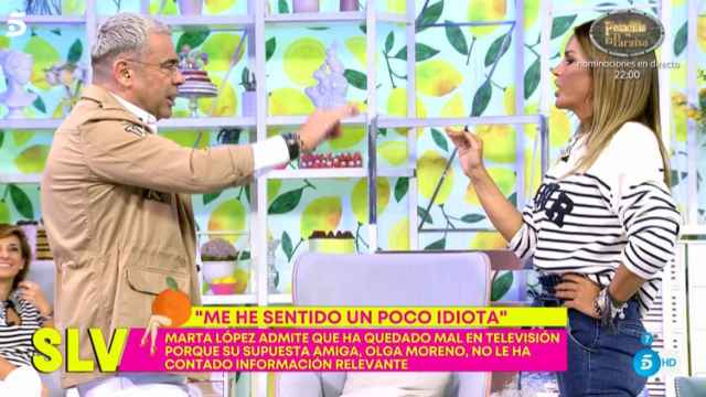 Jorge Javier, contra Marta López: ¡Qué vas a decir tú! Si eres una mentirosa, como Rosa Benito