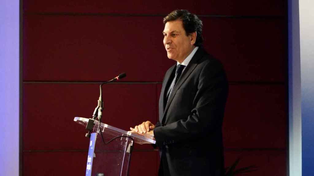 Fernández Carriedo durante su intervención en un foro empresarial