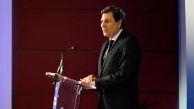 Fernández Carriedo durante su intervención en un foro empresarial