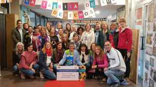 VÍDEO | El emotivo aplauso de los alumnos de un colegio de la provincia de Valladolid tras ganar un premio internacional de 5.000 dólares