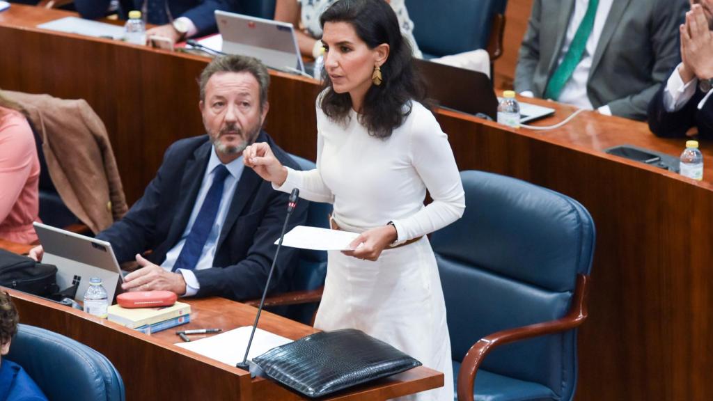 La portavoz de Vox en la Asamblea de Madrid, Rocío Monasterio.