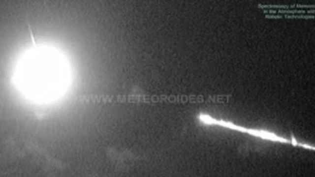 Una bola de fuego sobrevuela el Golfo de Cádiz a 69.000 km/hora: procedía de un asteroide