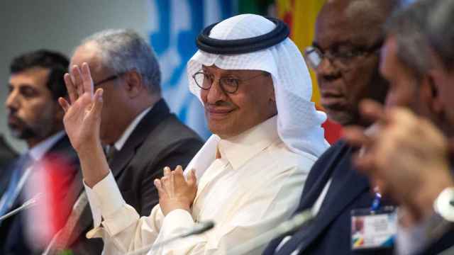 El ministro de Energía de Arabia Saudita, Abdulaziz bin Salman, en la 33 Reunión Ministerial de la OPEP el 5 de octubre.