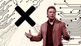 Elon Musk en un fotomontaje.