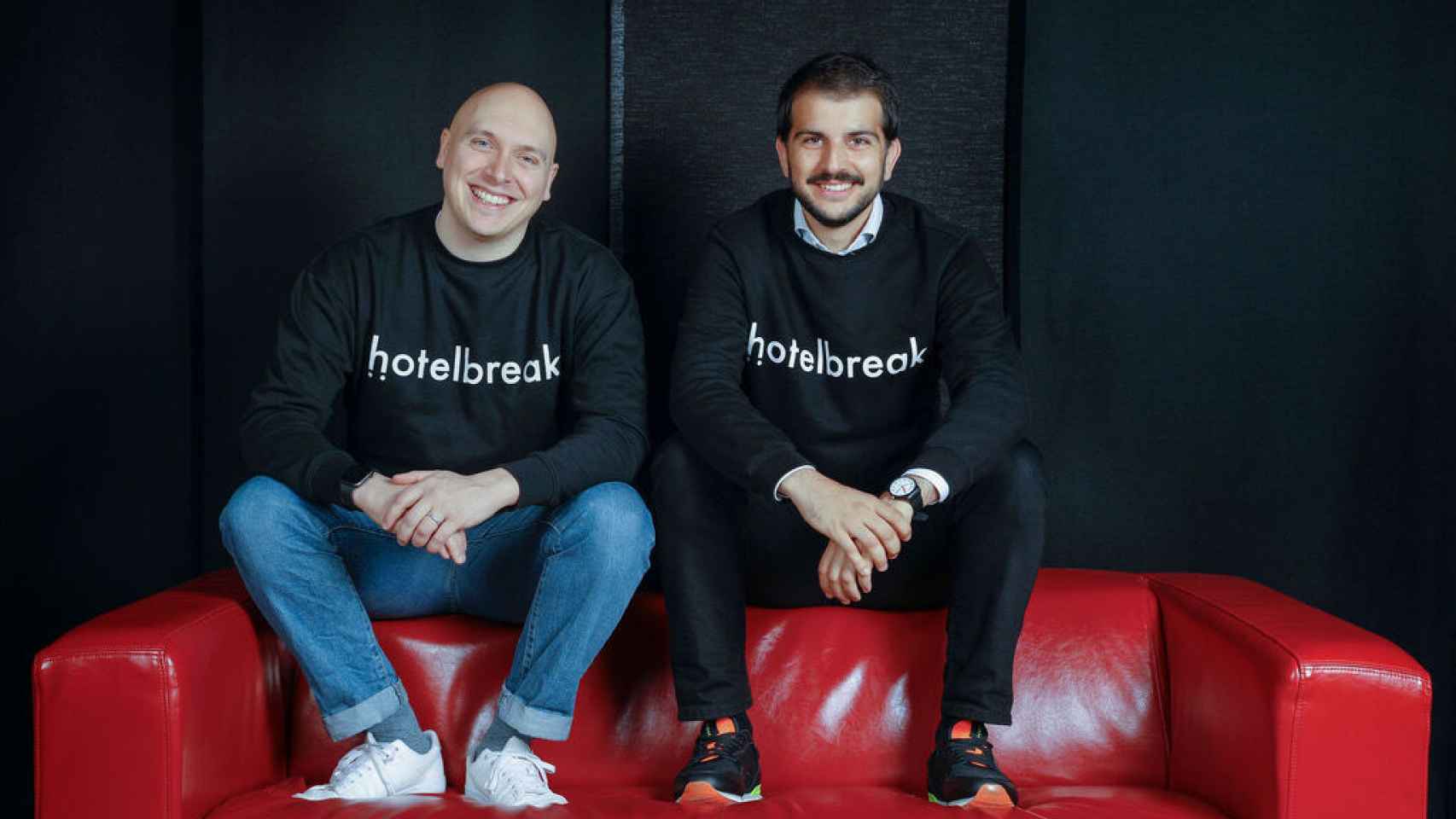 Maxime Renaudin y Cristian Alcoba, fundadores de Hotelbreak.
