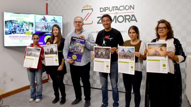 Presentación del calendario Corriendo con el corazón por Hugo