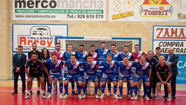 Foto oficial del Quesos El Hidalgo Manzanares FS esta temporada.