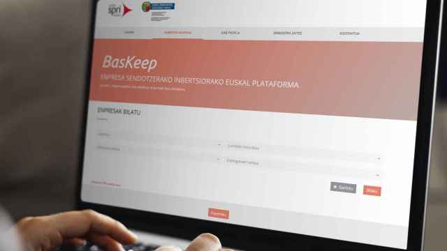 La plataforma BasKeep, usada por una empresa.