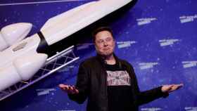 Elon Musk durante un evento en Berlín.