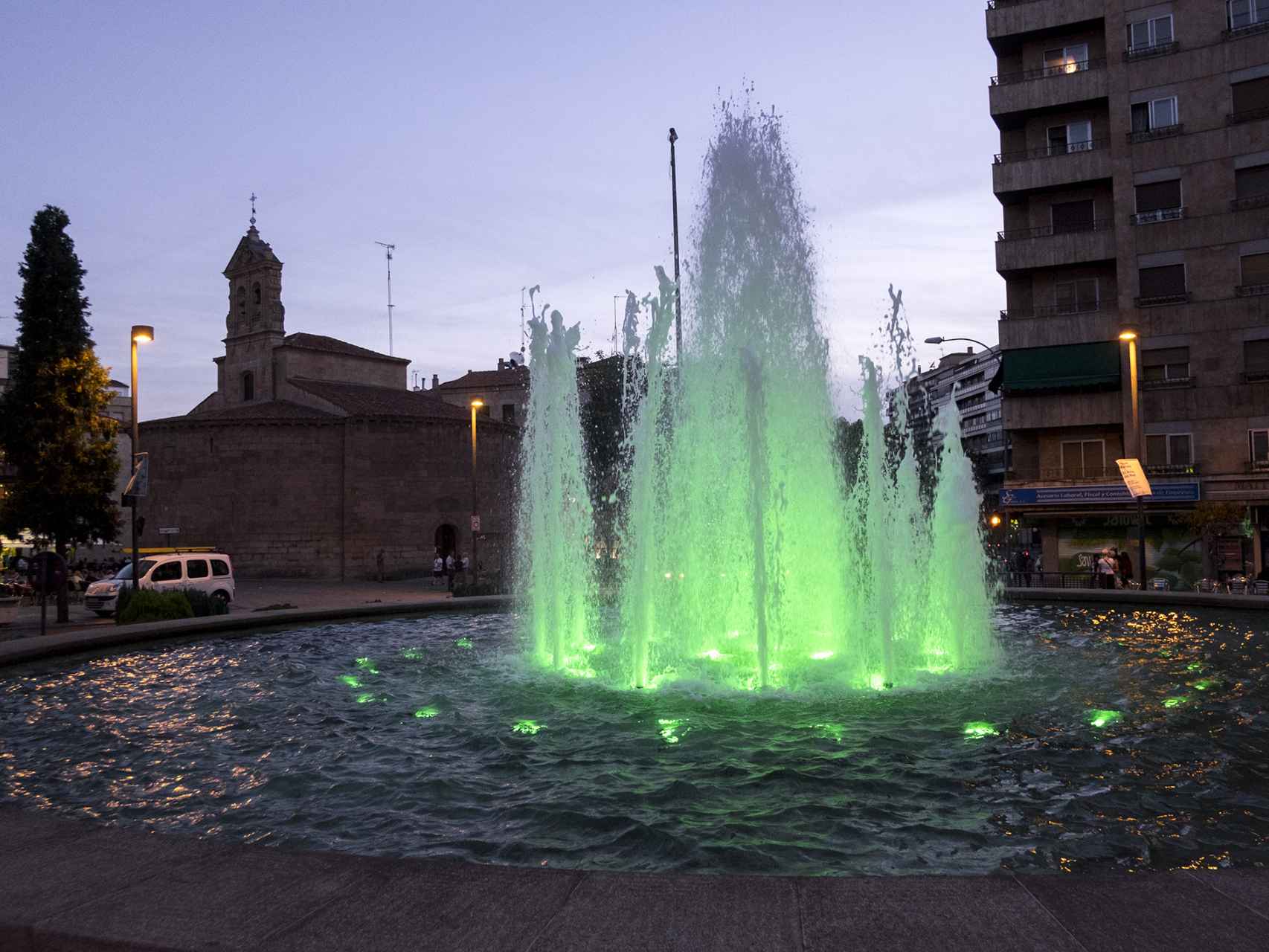 Imagen de archivo de la fuente de la Puerta de Zamora de Salamanca.