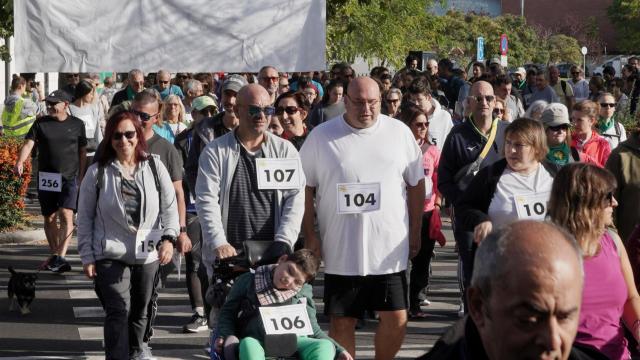 Primera marcha solidaria para dar visibilidad a los afectados por daño cerebral adquirido en Valladolid