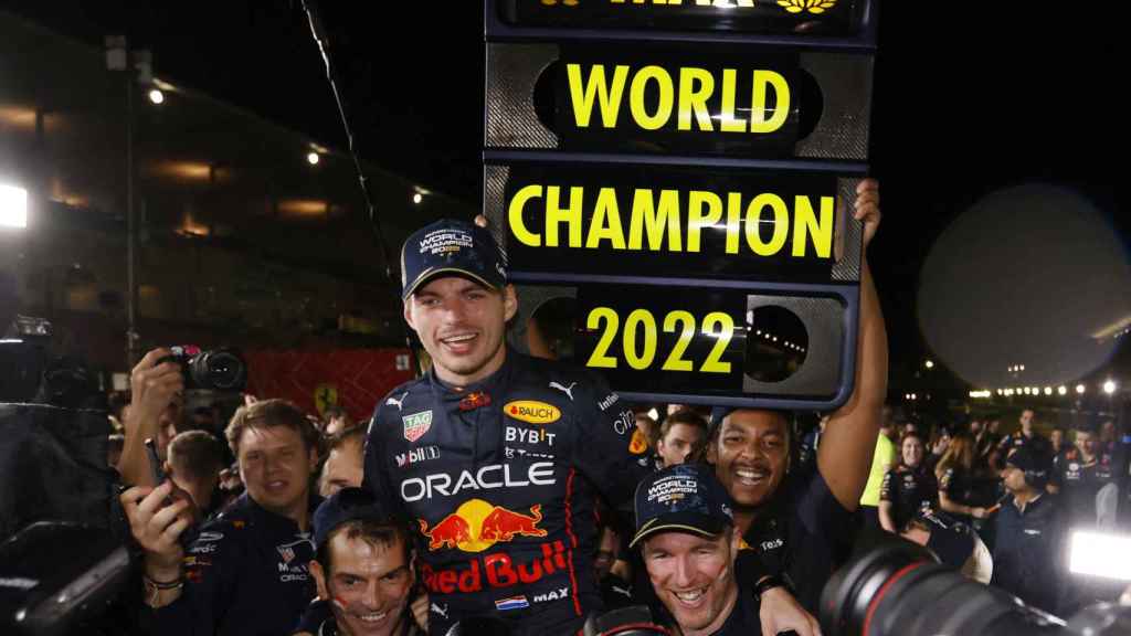 Max Verstappen, campeón de Fórmula 1 en 2022