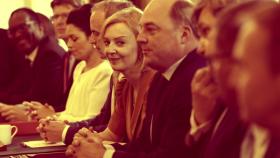 Reunión del gabinete de la primera ministra de Reino Unido, Liz Truss, en el número 10 de Downing Street.