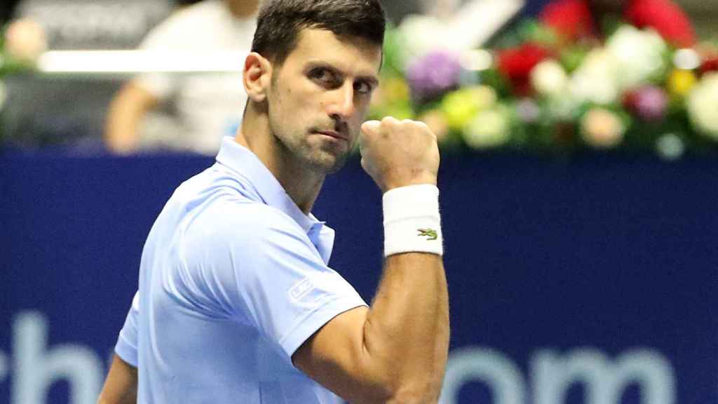 Novak Djokovic, en el ATP 500 de Astana 2022