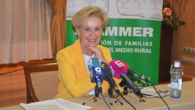 Carmen Quintanilla, presidenta nacional de Afammer.