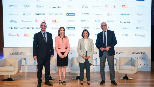 Esteban Pelayo, Nuria Oliver, Cristina Baixauli y Manuel Palomar.