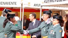 Acto de honra a la patrona de la Guardia Civil en Benavente