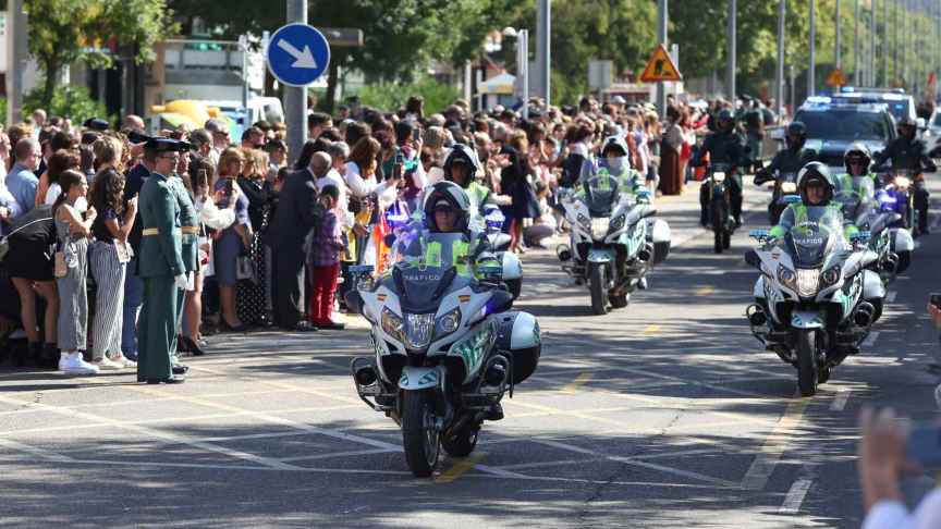 Las imágenes más destacadas de la celebración de la patrona de la Guardia Civil en Toledo