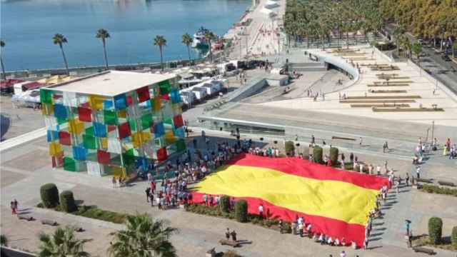 Día de la Hispanidad en Málaga.