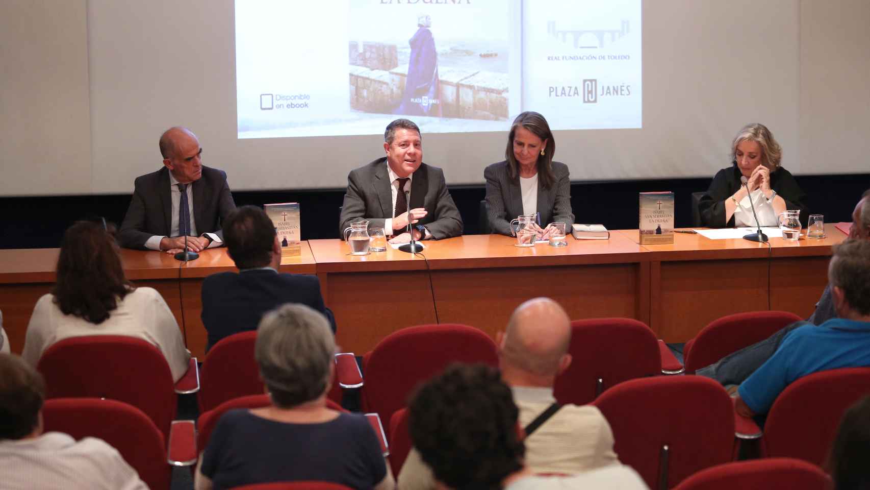 Presentación de la nueva novela de Isabel San Sebastián en Toledo. Foto: Óscar Huertas.