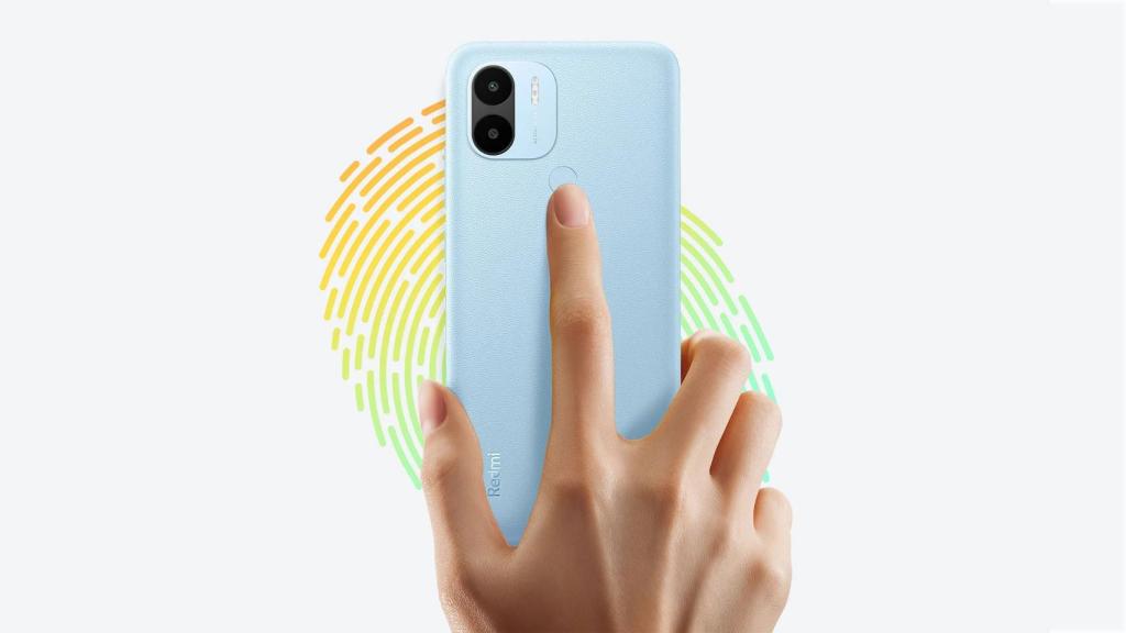 Redmi A1+ fingerprint reader