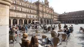 El entorno de la plaza Mayor de Salamanca es uno de los más ricos de la capital charra