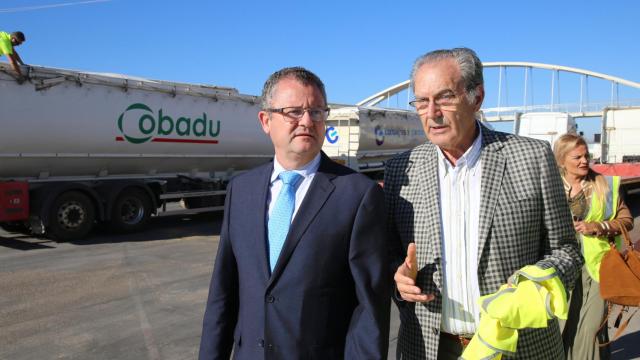 El consejero de Agricultura, Ganadería y Desarrollo Rural, Gerardo Dueñas, visita Cobadú