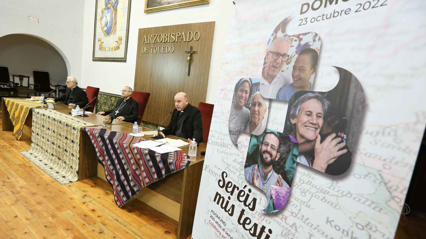 Presentación en Toledo de la campaña del Domund 2022. Foto: Óscar Huertas