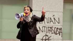 Melissa Ruiz, líder del movimiento de ultraderecha Hogar Social, en una imagen de archivo.